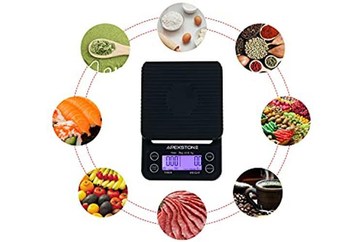 Espresso Scale with Timer,Pour Over Coffee Scale Timer,Espresso Scale