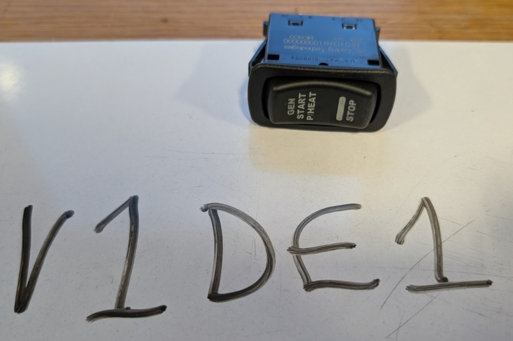 New Generator Start Pre-Heat Switch (V1DE1)