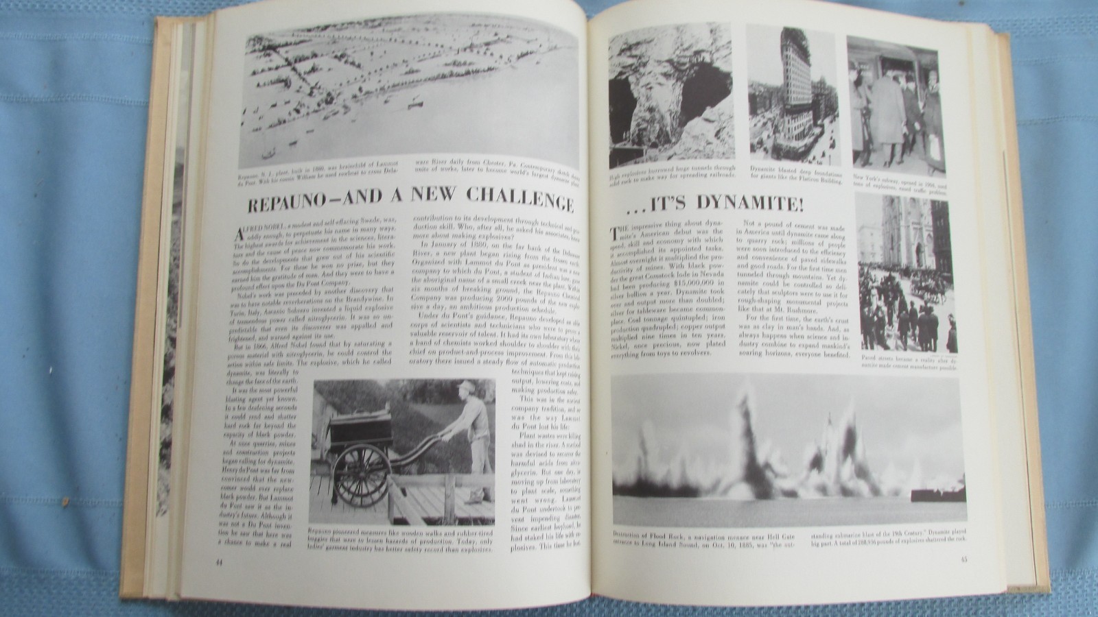 1952 Dupont Autobiography Of American Enterprise Du Pont Powder Company-Photos