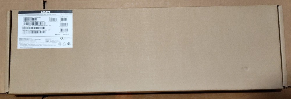 Lenovo Essential Wireless Combo Keyboard and Mouse 4X30M39458