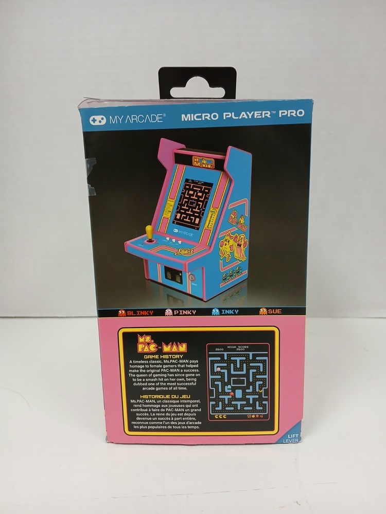 My Arcade Micro Player Pro Ms. Pac-Man Portable Retro Arcade