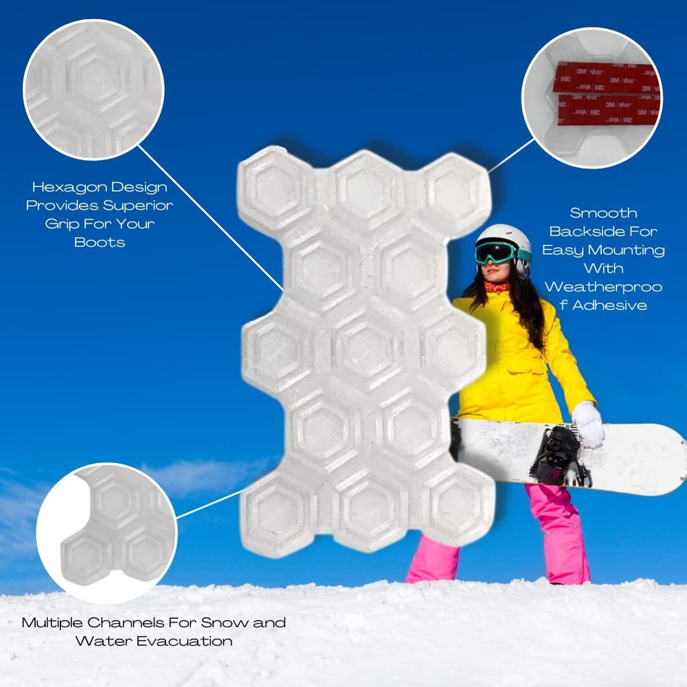 Snowboard Stomp Pad - Hexagon Pattern - Specialized Stomp Pad
