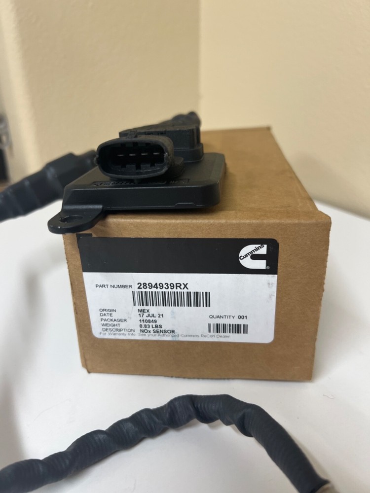 Genuine Cummins OEM NOx Sensor 2894939RX New