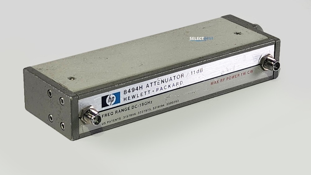 AGILENT (HP) 8494H PROGRAMMABLE STEP ATTENUATOR DC-18GHz, 0-11 dB (REF.: 630N)