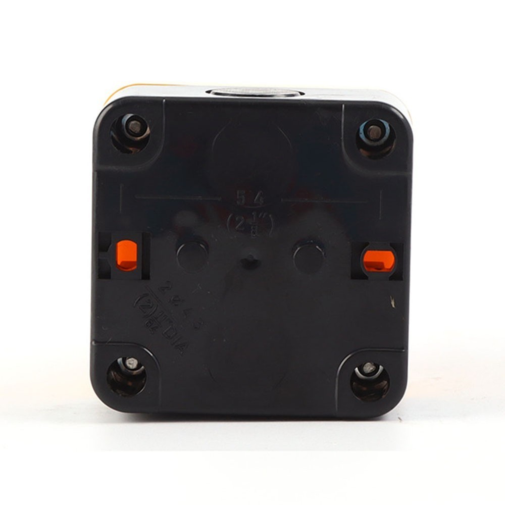 Waterproof 10A Latching E Stop Push Button Switch with 22mm Mount Hole