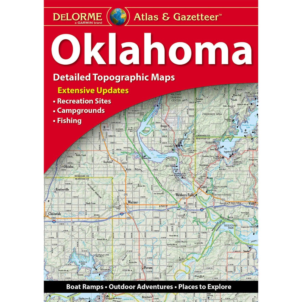 DeLorme Topographic Atlas Oklahoma