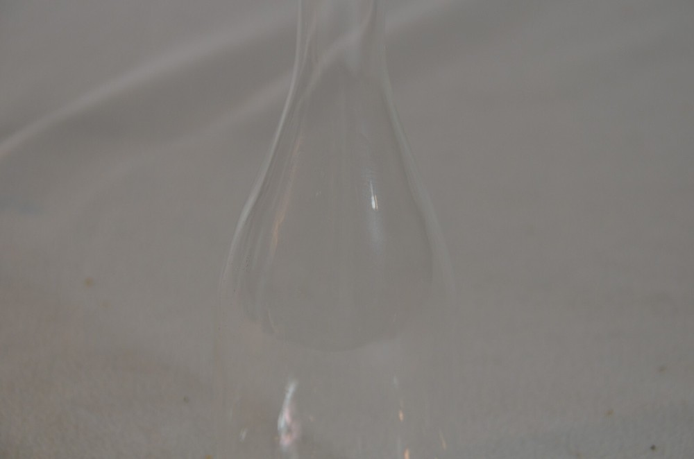 Wine Bottle / Bottle with Glass On Top