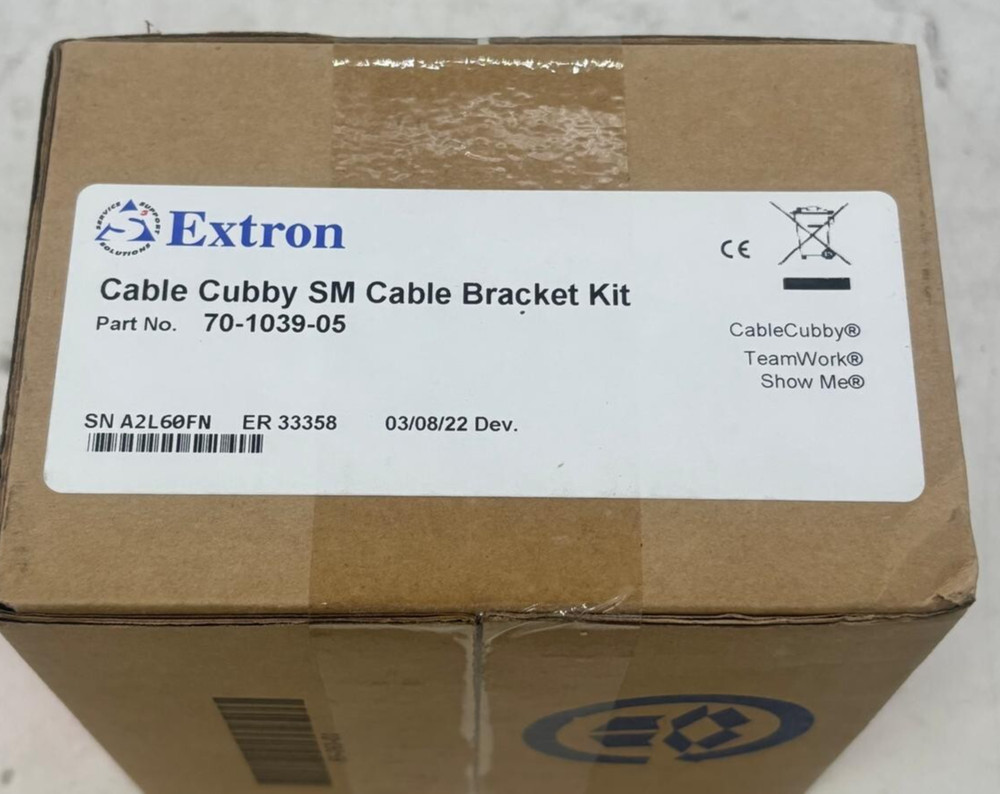 Extron 70-1039-05 SM Cable Cubby Bracket Kit