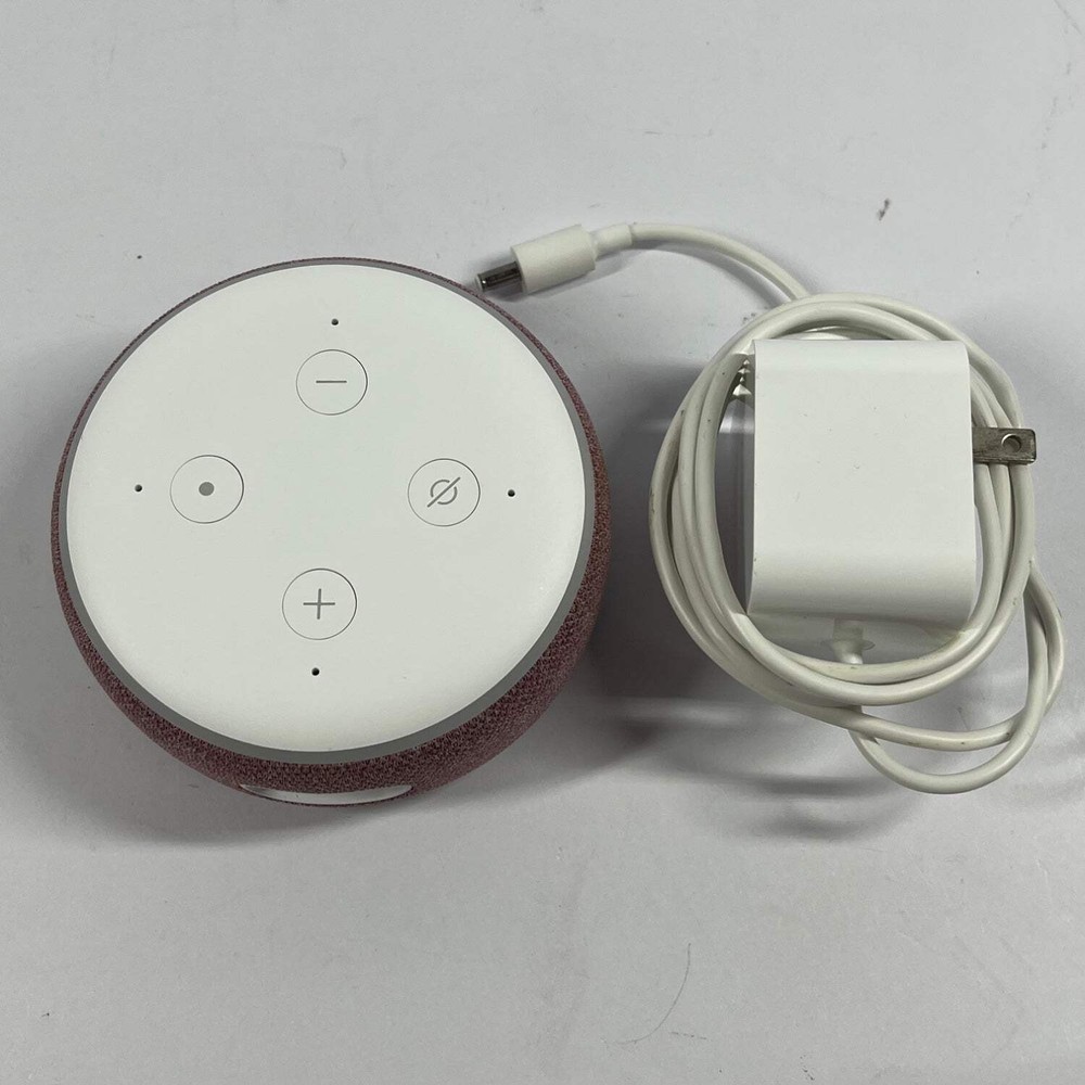 Amazon Echo Dot 3rd Gen White/Plum