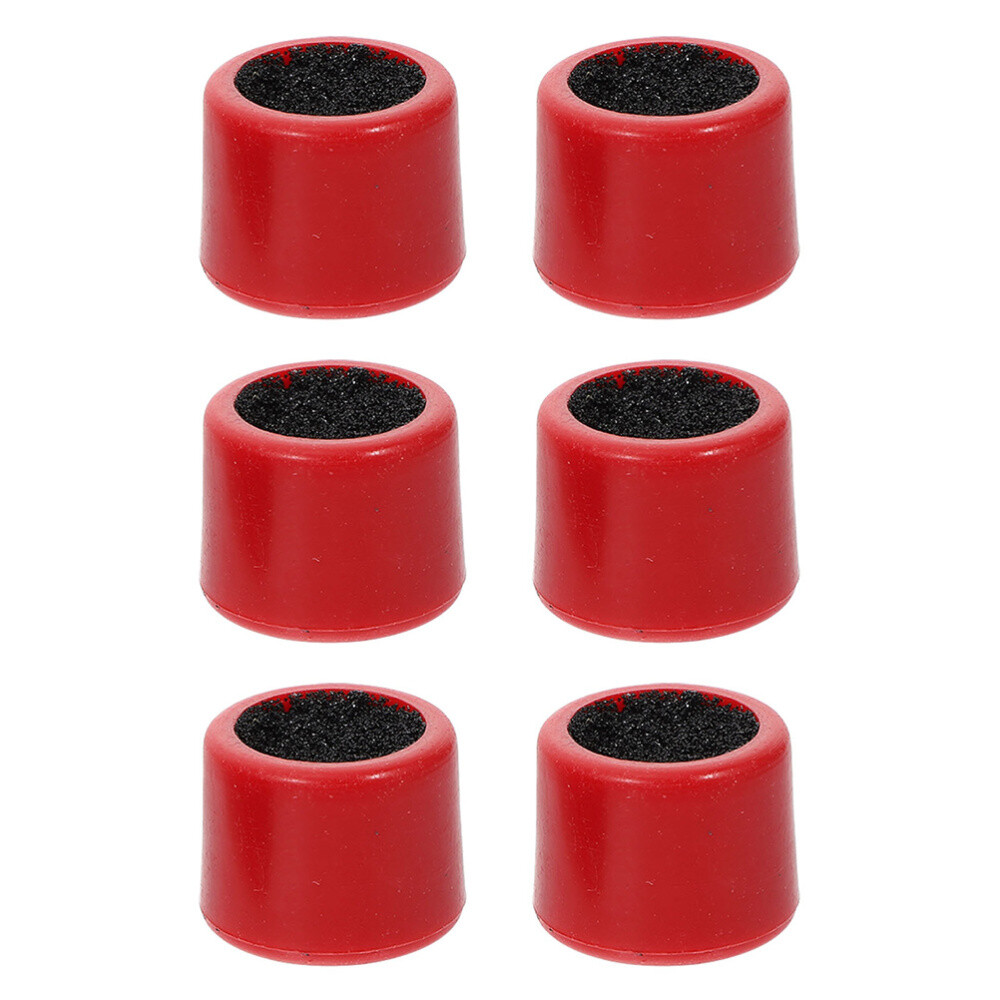6PCS Billiard Cue Tip Shaper Plastic for Snooker Pool Cue Cue Tip Sander