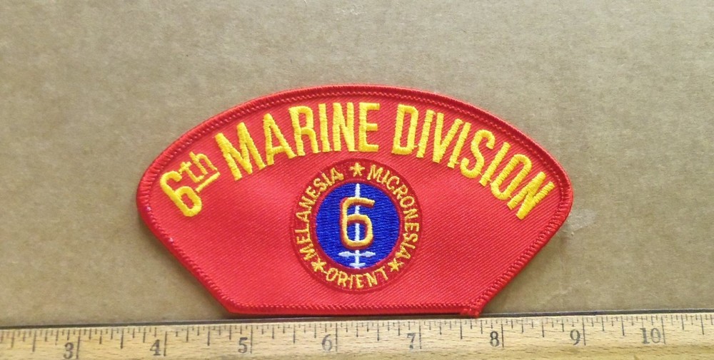 US Marine Corps - 6th Marine Division Embroidered Patch