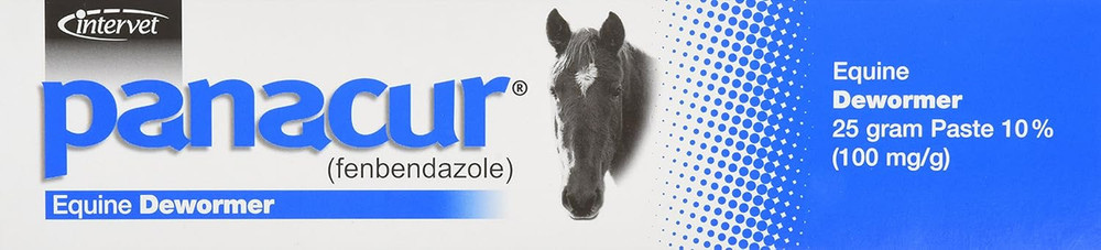 Panacur Dewormer Horse Paste 10%, 100Mg