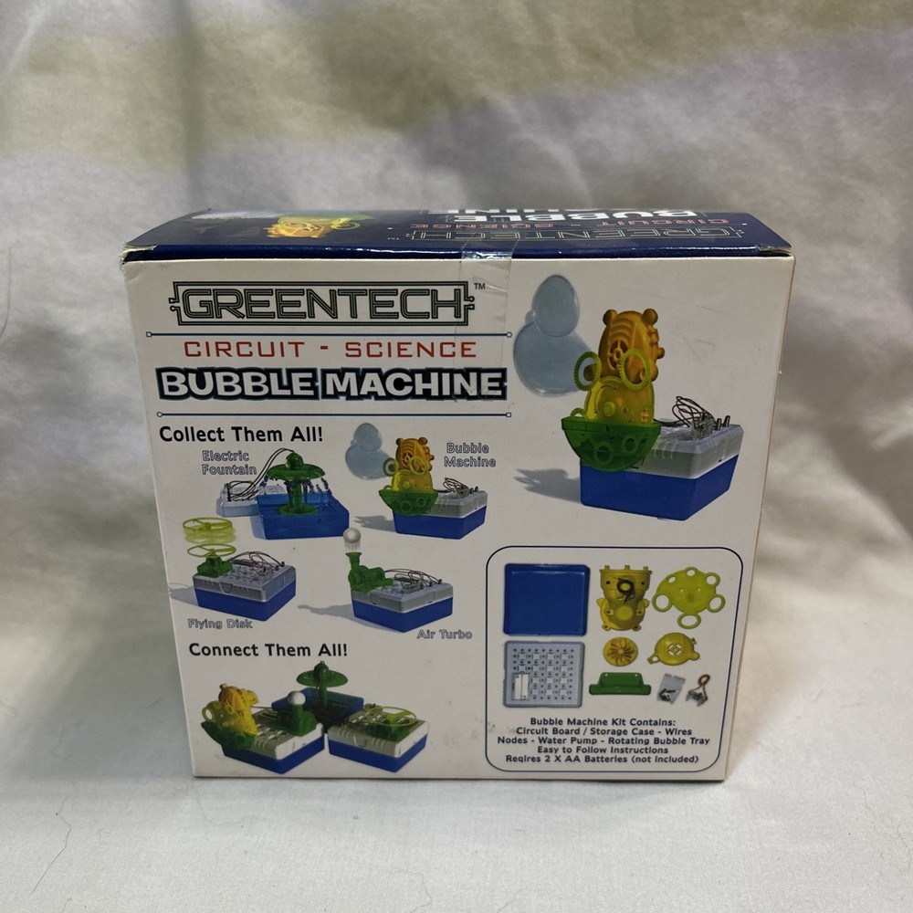 GreenTech (Circuit-Science) Bubble Machine - FB11257-4 Learn Electronics!