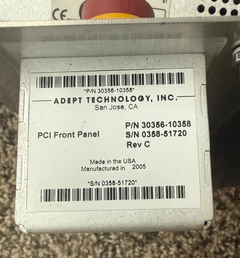 ADEPT SmartController CX 20000-310 Rev J plus Accessories
