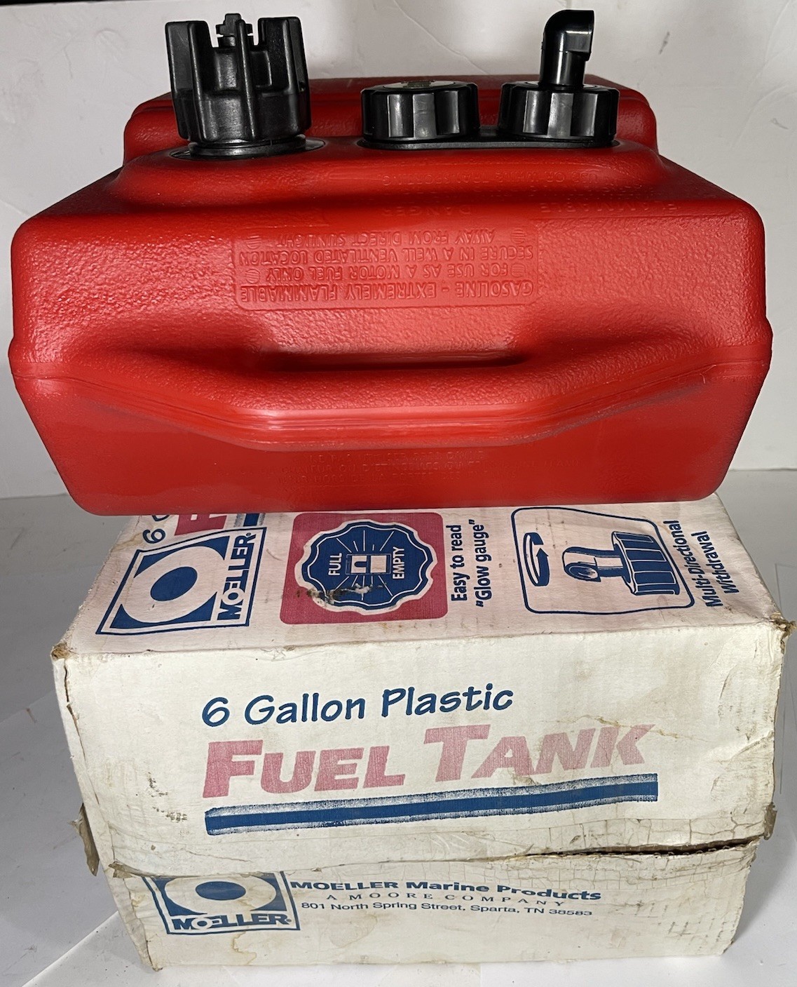 New Moeller Marine Fuel Tank 6 Gallon 31106