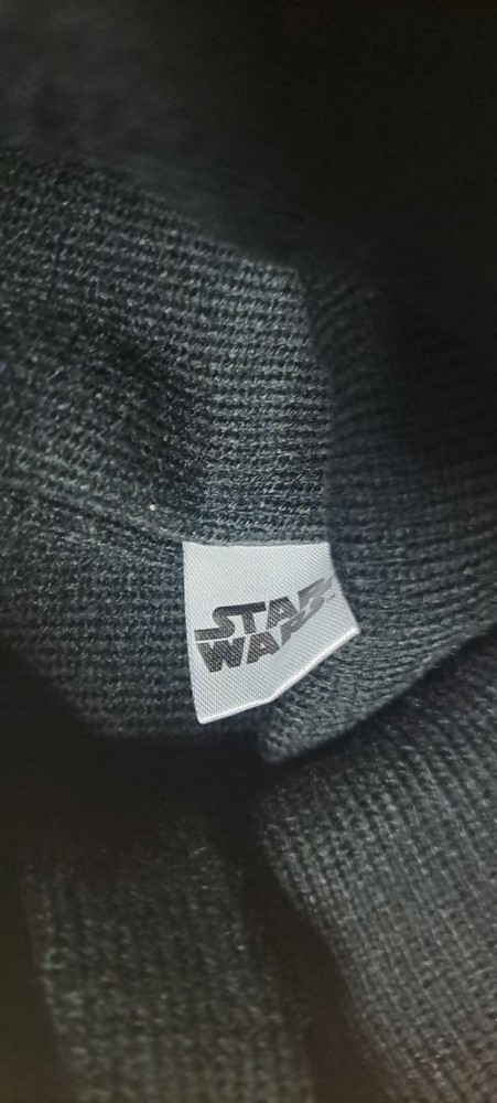 Black Star Wars Stormtrooper Winter Hat Beanie NWT