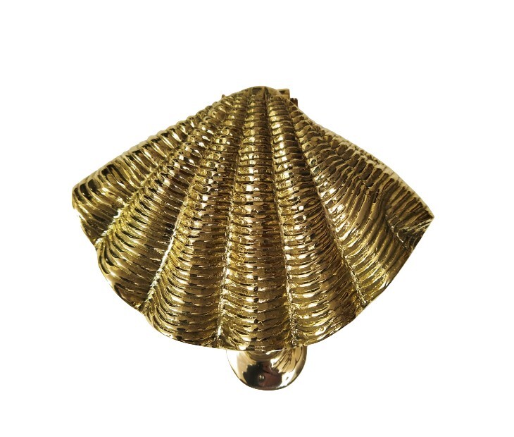 Decorative Brass Sea Shell Door Knocker Solid Brass