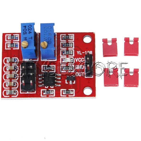 2PCS NE555 LM358 Adjustable Square Wave Pulse Duty Cycle Frequency Module-