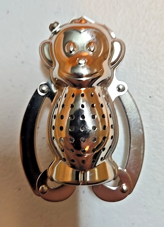 Stainless Steel Tea Infuser; Monkey