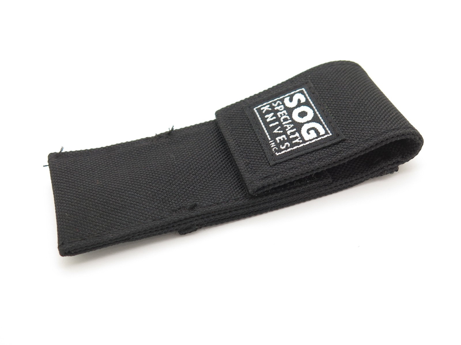SOG Specialty Knives USA Made Black Nylon Sheath Pouch for 4.5" Folding Knife