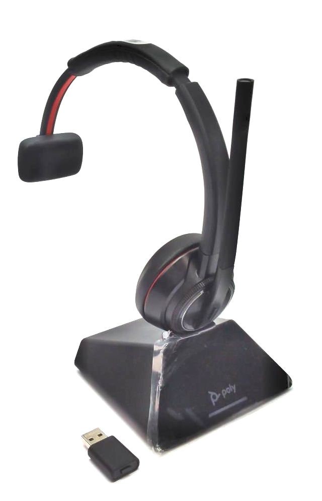 HP Poly Savi 8210-M Headset Microsoft Teams Wireless Bluetooth DECT 77T31AA#ABA