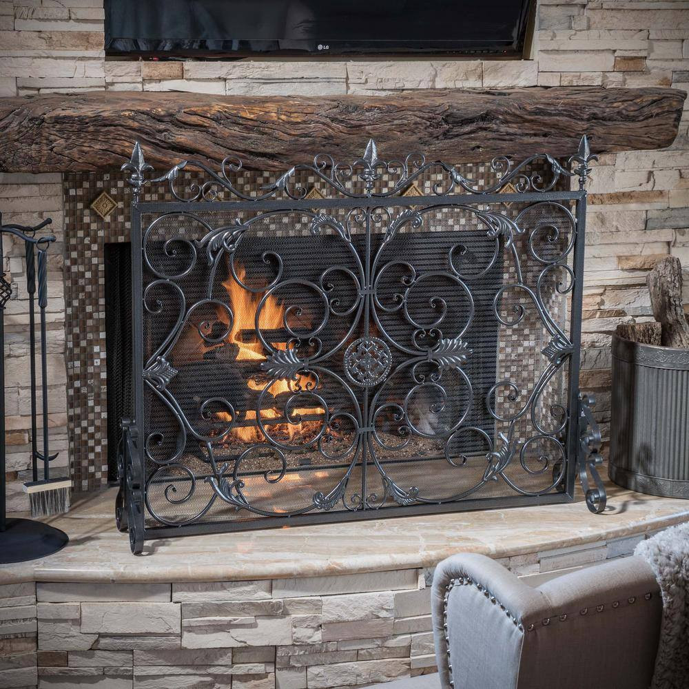 Wilmington 44.5 In. Fireplace Screen
