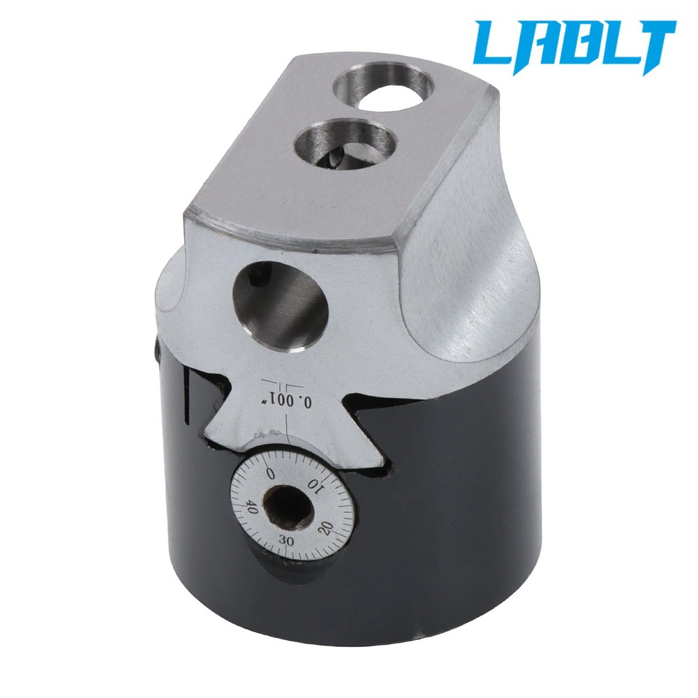 LABLT 2" Precision Boring Head 0.001 Radius 1-1/2-18" Thread Mount 5/8" Offset