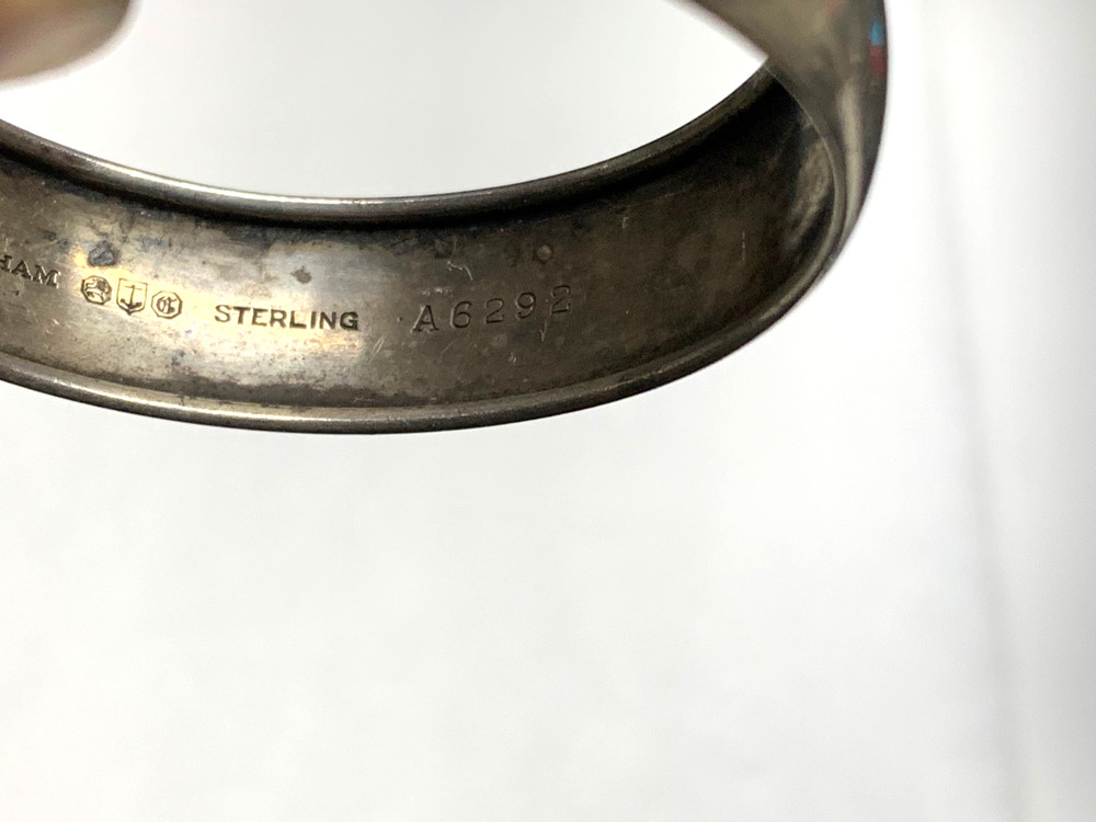 Gorham Sterling Silver Napkin Ring "Roy Newman" name engraving