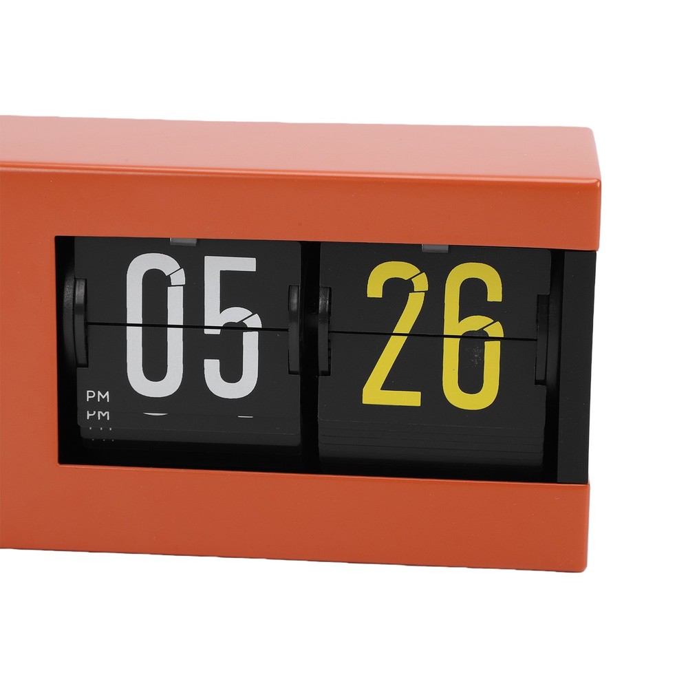 Automatic Calendar Flip Clock With LED Display For Home Office Decor