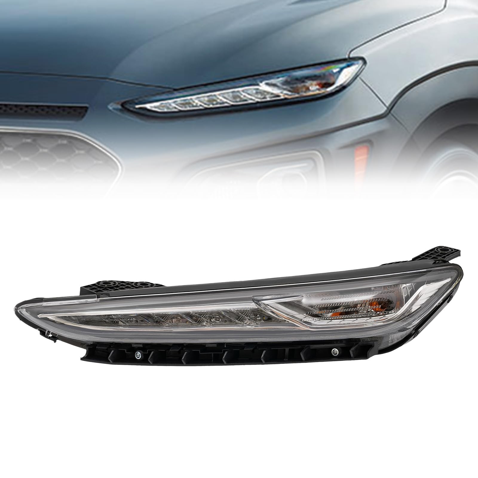 For Hyundai Kona Daytime Running Light - LED DRL Headlight Left Side