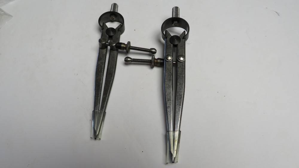 SPRING DIVIDER SOLID NUT 100mm (4 IN ) MADE IN JAPAN **2-PACK**