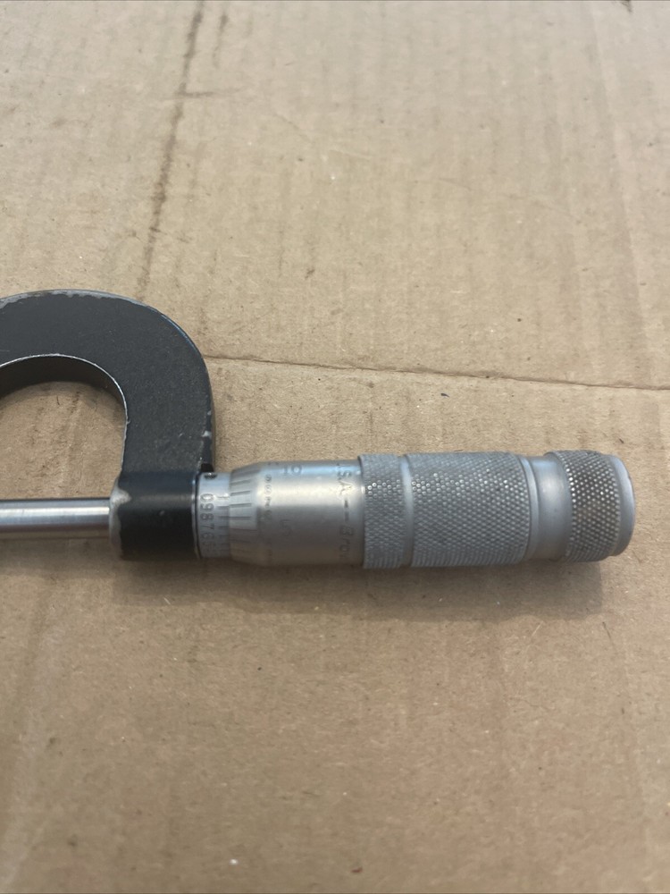 brown and sharpe micrometer 0-1”