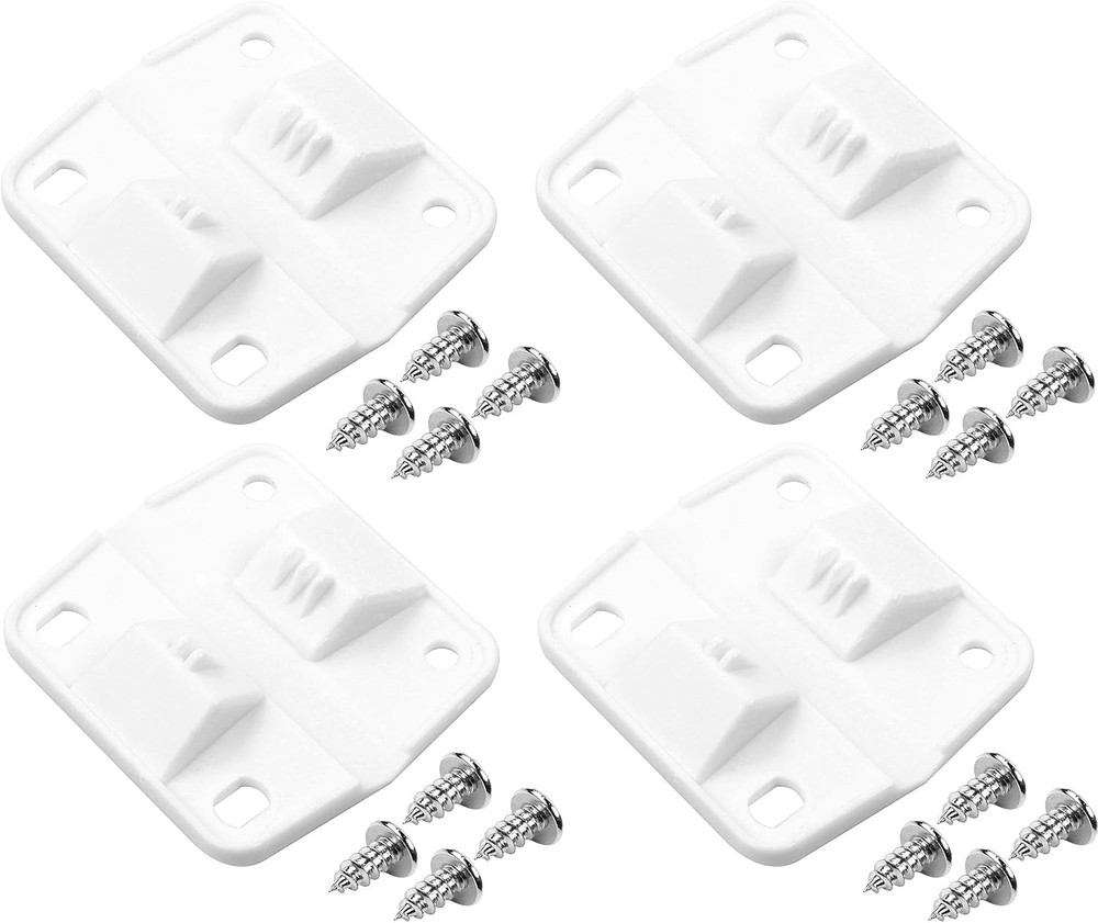 Cooler Hinges and Screws Set, Replacement Plastic Hinges & Screws, 4 Pack.1
