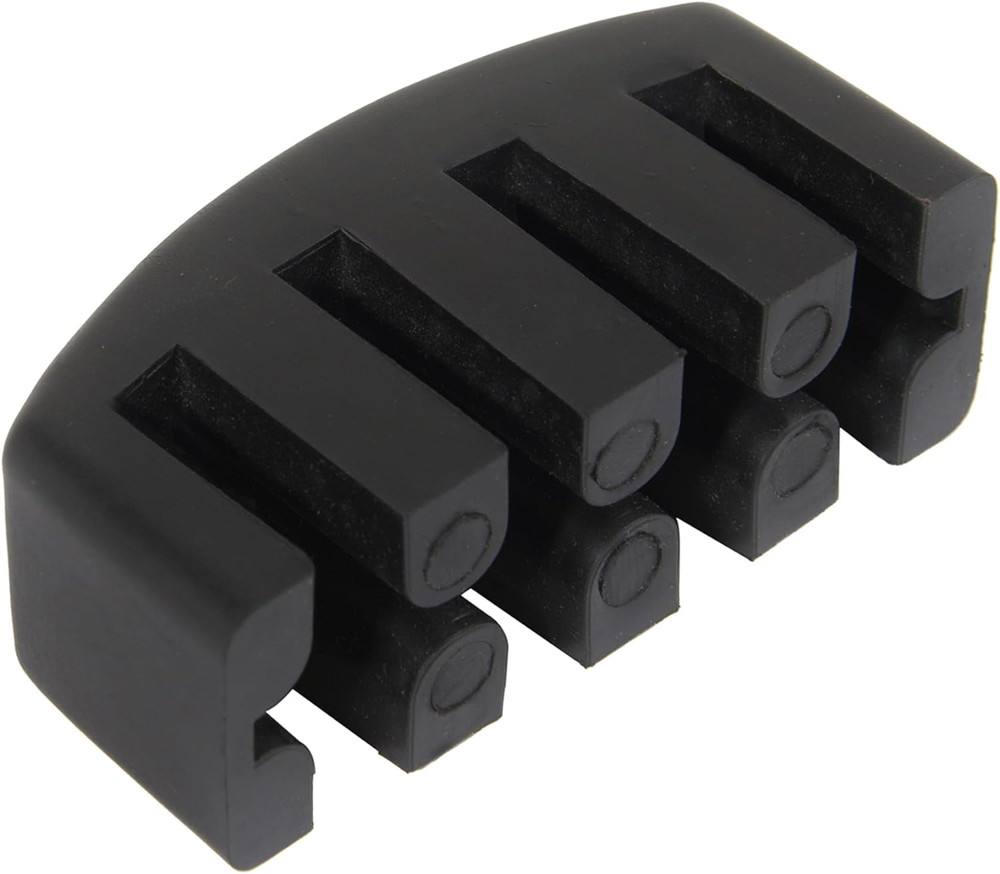 Rubber Cello Mute | Black Practice Mute for Quiet Playing