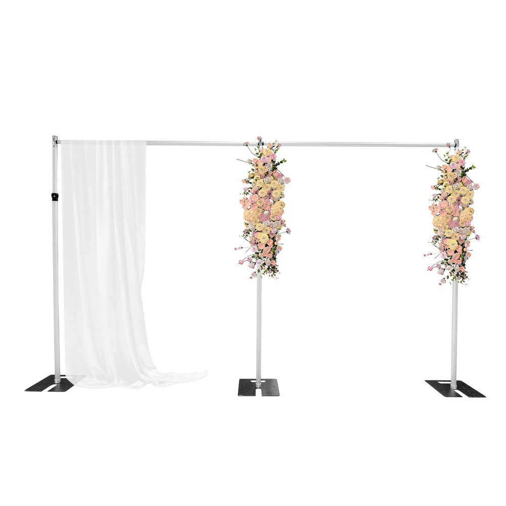 20x10ft Adjustable Photography Background Support Pipe Drape Backdrop Stand Kit