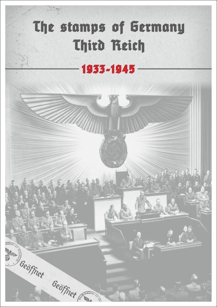 Deutsches Reich III 1933-1945, third Reich, PDF ( DIGITAL ) STAMP ALBUM PAGES