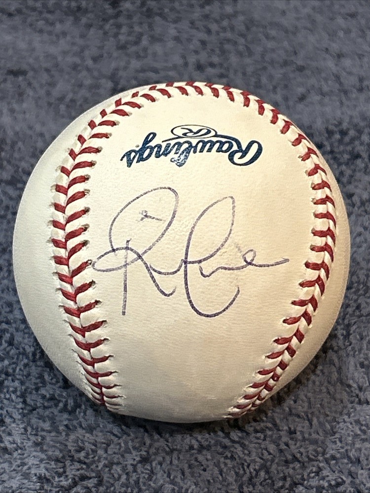 rick cerone signed baseball autograph ball auto E