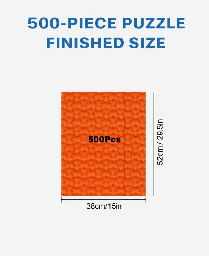 500 piece jigsaw puzzle Fox Cabin cool