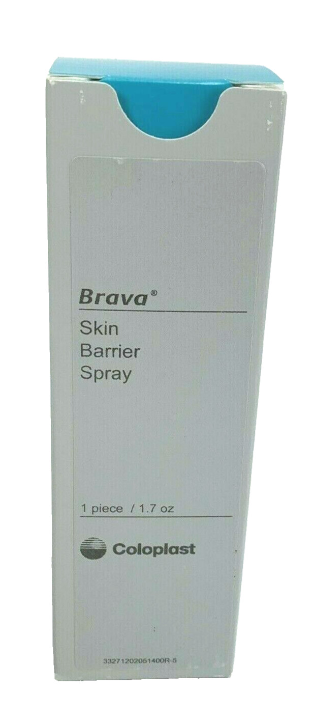 1 Coloplast 120205 Brava Skin Barrier 1.7 Oz Spray Expires 2027-2029