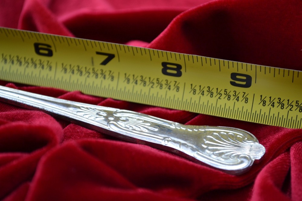 Sheffield England Kings Patten Serving Spoon