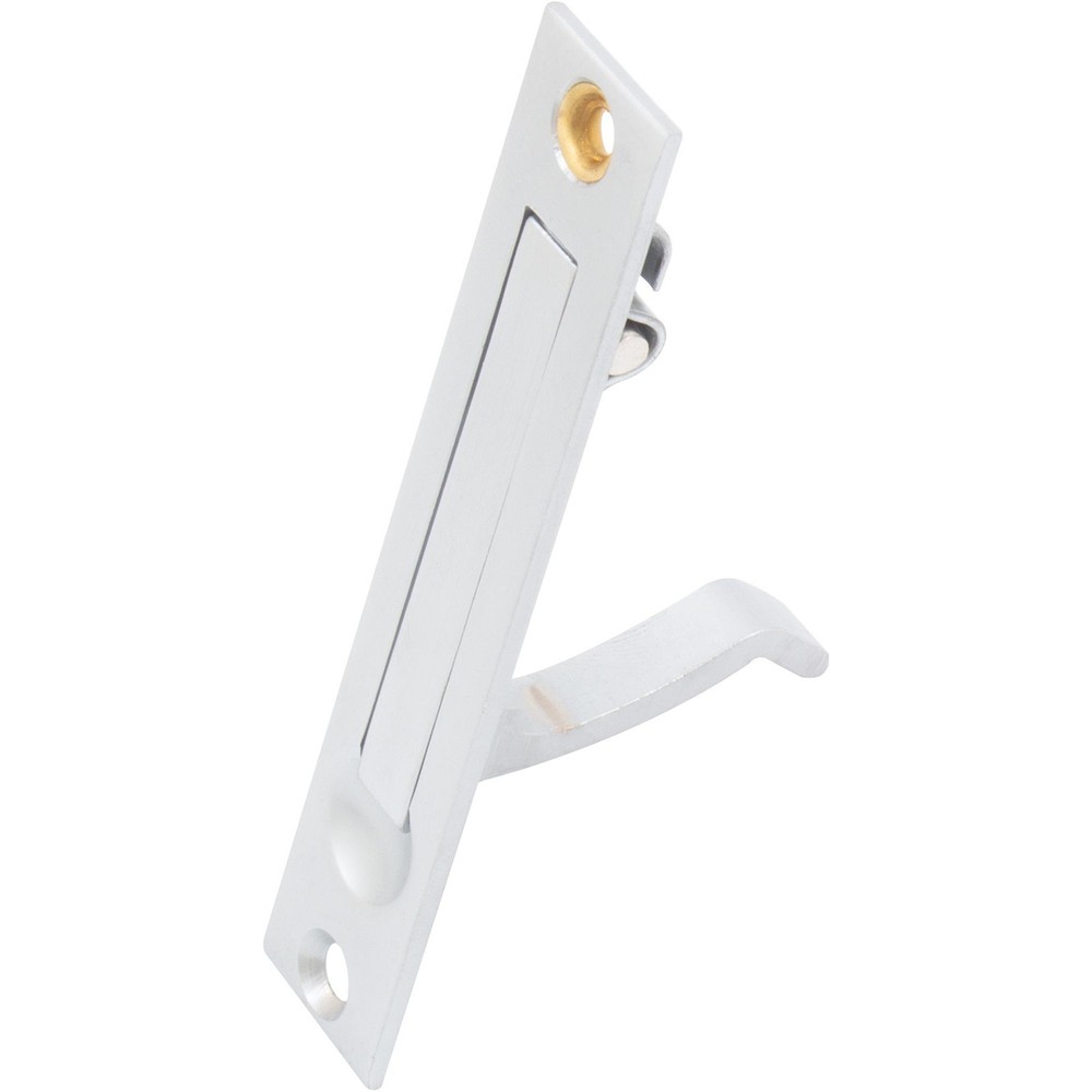 Edge Pull, 3-7/8" x 3/4", Satin Chrome by Stone Harbor Hardware