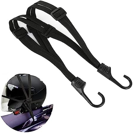 Motorcycle Helmet Bungee Strap
