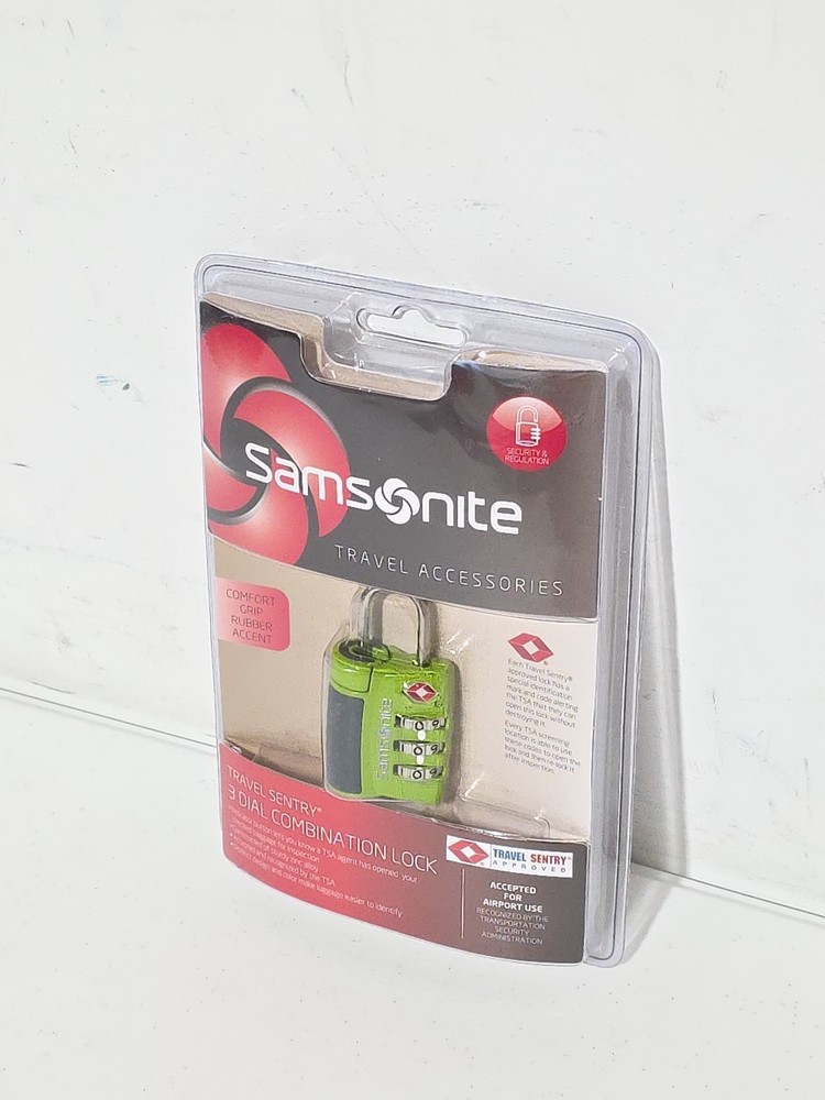 Samsonite Travel Sentry 3 Dial Combination Lock
