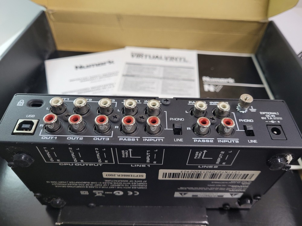 Numark Vitual Vinyl - DJ software package -- open box ( B305 )