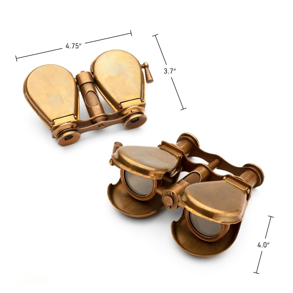 Compact Binoculars for Adults 2X Magnification Folding Mini Binoculars