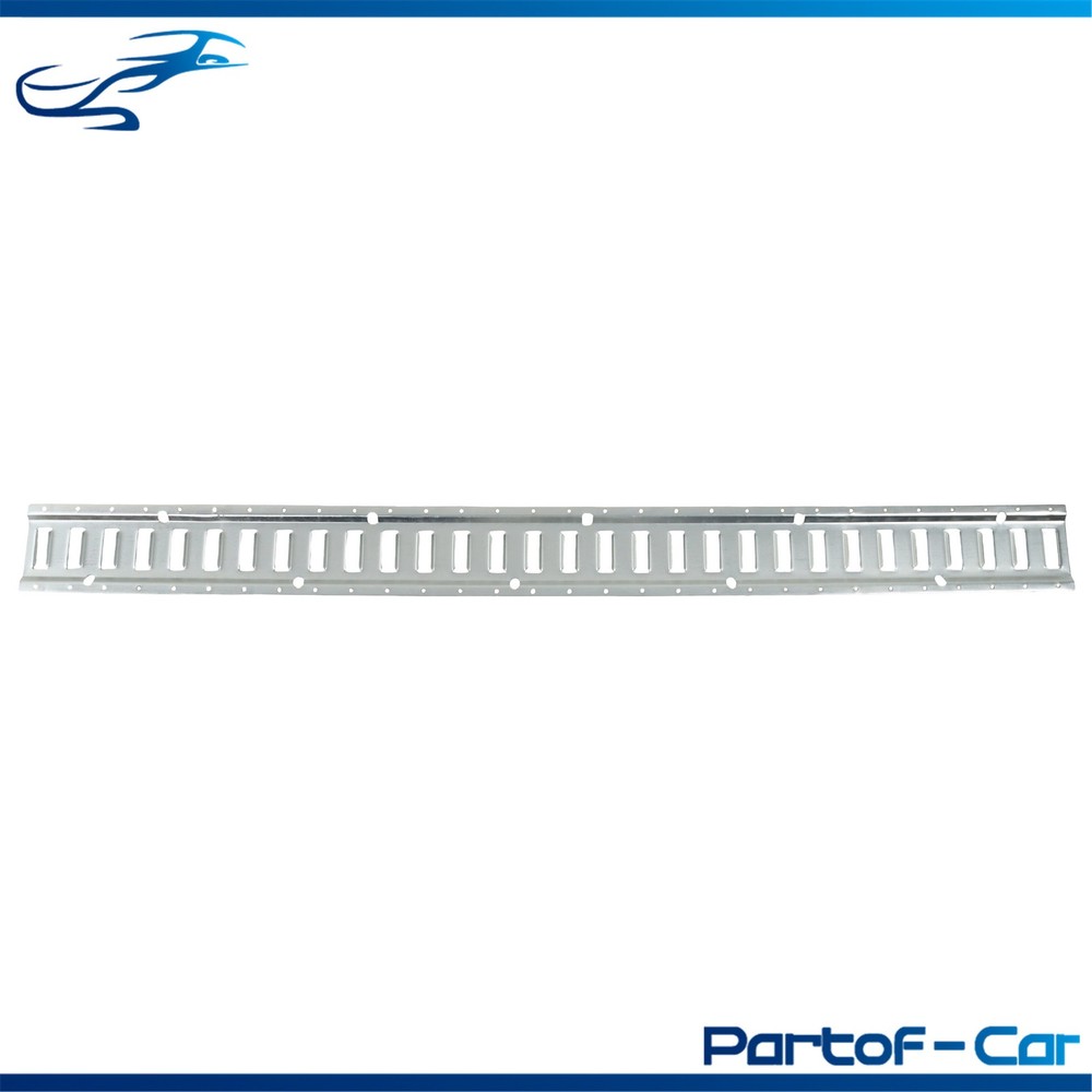 32 Piece E Track Bundle: 5' Silver Galvanized Rails, End Caps, Straps, O Rings