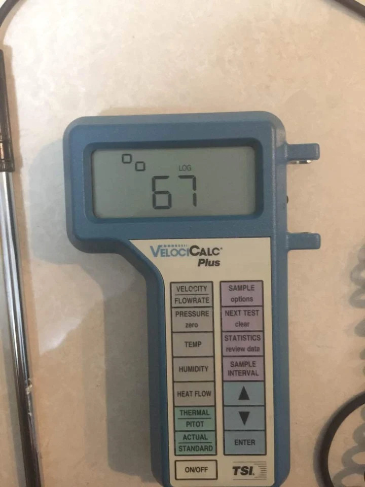 TSI VELOCICALC PLUS 8386-M-GB Multiparameter ventilation meter system