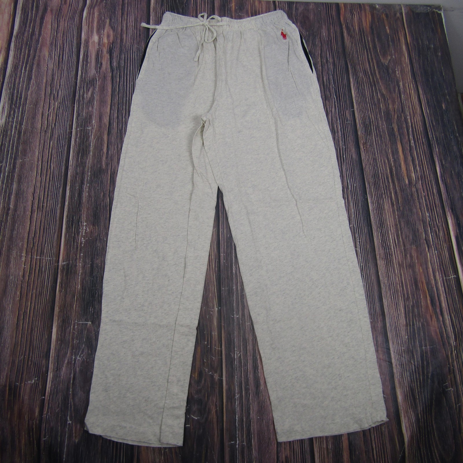 Polo Ralph Lauren Lounge Pants Mens Large Gray Knit Pajama Sleepwear Cotton
