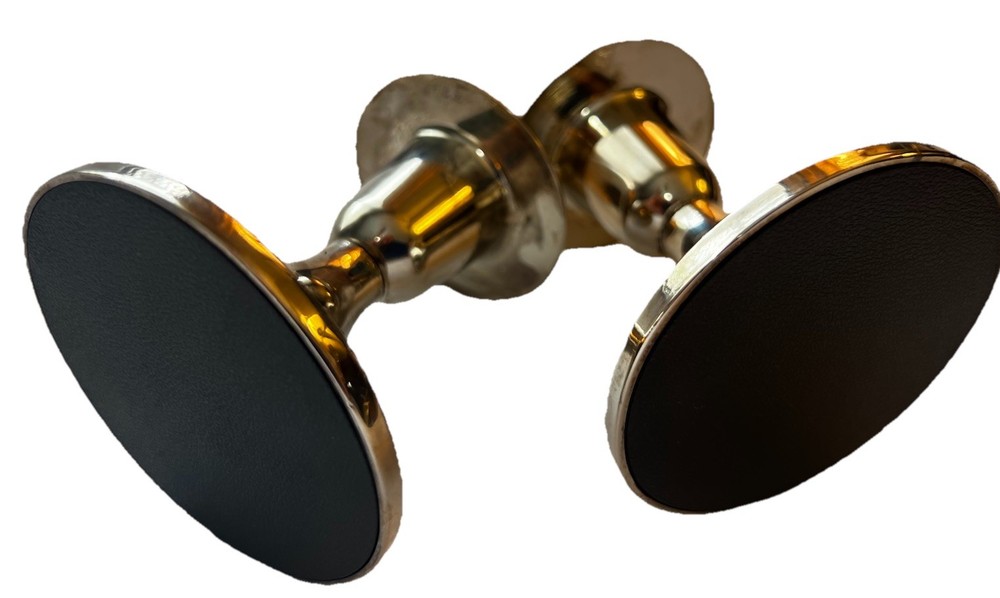 Pair Of 3" Three Inch Silver Plate Candle Holders - Unbranded