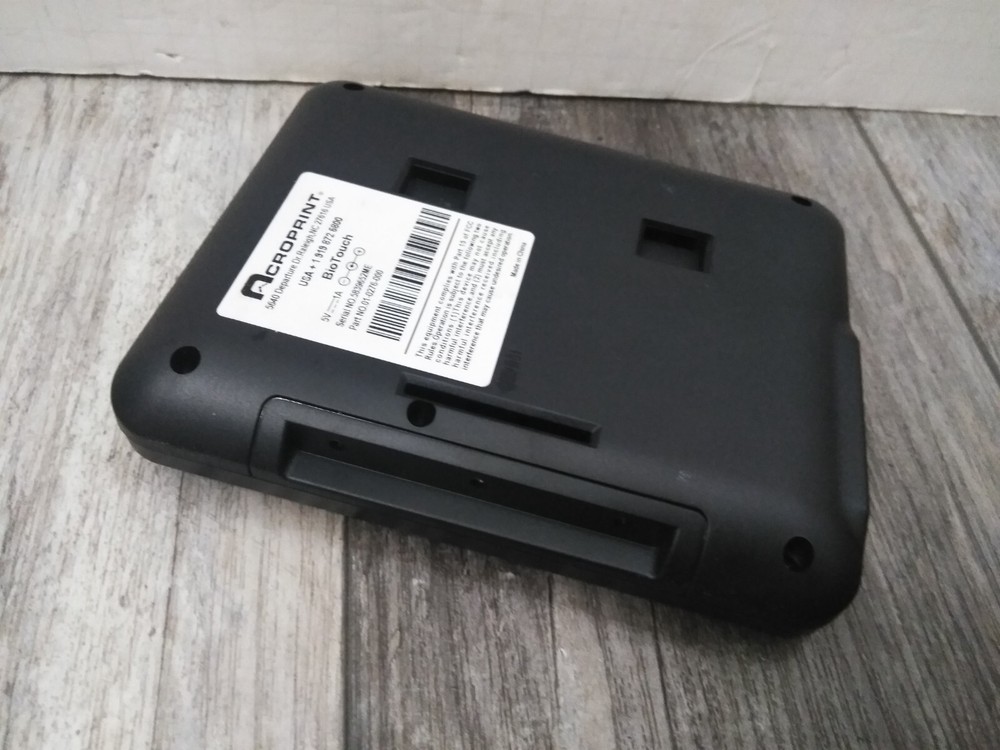 Acroprint BioTouch Black Automatic Biometric Fingerprint Time Clock ( TOUCH-PAD)